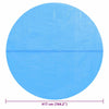 Blaue Poolabdeckung Jamila 417cm (Ø)
