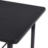 Schwarzer Stehtisch Melache 120x60x110cm (MDF)