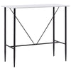 Weißer Bartisch Melache 120x60x110cm (MDF)