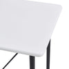 Weißer Bartisch Melache 120x60x110cm (MDF)
