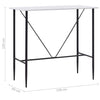 Weißer Bartisch Melache 120x60x110cm (MDF)