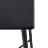 Schwarzer Stehtisch Maresu 60x60x111cm (MDF)