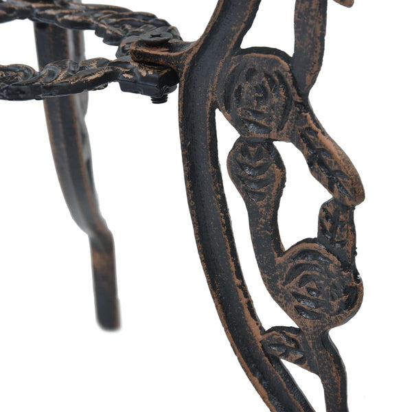 Bistro-Set Geza (3-teilig, Aluminiumguss)