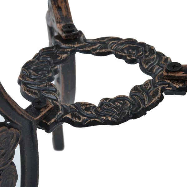 Bistro-Set Geza (3-teilig, Aluminiumguss)