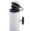 Weißer Sonnenschirmständer Azuar 48cm (12 kg Gusseisen)