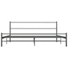 Graues Bettgestell Harrold 200x200cm (Metall)