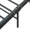 Grauer Bettrahmen Gatian 140x200cm (Metall)