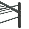 Grauer Bettrahmen Gatian 140x200cm (Metall)