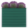 Grünes Hochbeet Casandra 100x100x77cm (verzinkter Stahl)