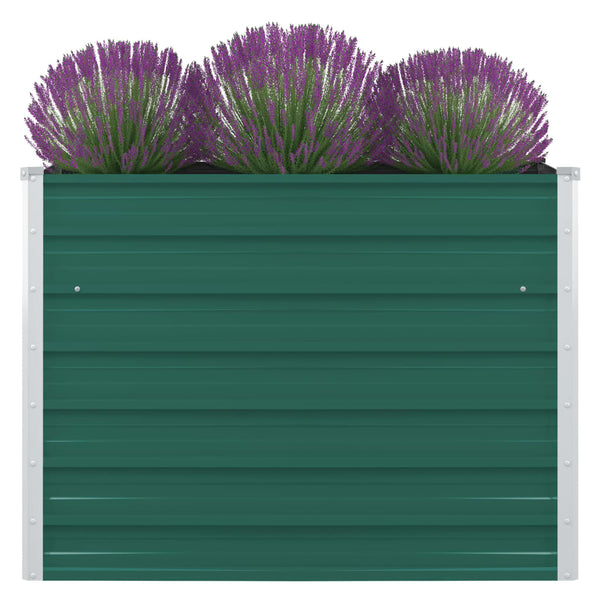 Grünes Hochbeet Casandra 100x100x77cm (verzinkter Stahl)
