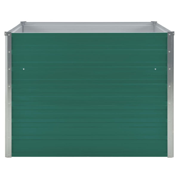 Grünes Hochbeet Casandra 100x100x77cm (verzinkter Stahl)