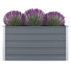 Graues Hochbeet Inabela 100x100x45cm (verzinkter Stahl)