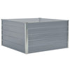 Graues Hochbeet Inabela 100x100x45cm (verzinkter Stahl)