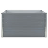 Graues Hochbeet Inabela 100x100x45cm (verzinkter Stahl)