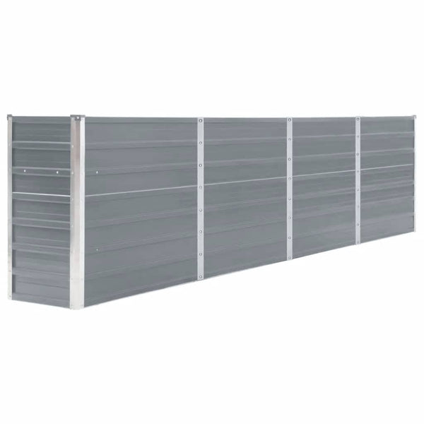 Graues Hochbeet Hareclia 320x40x77cm (verzinkt)