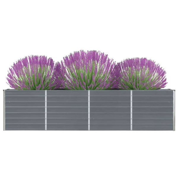 Graues Hochbeet Hareclia 320x40x77cm (verzinkt)