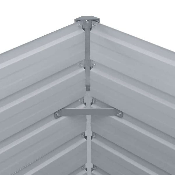 Graues Hochbeet Hareclia 320x40x77cm (verzinkt)
