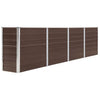 Braunes Hochbeet Evike 320x40x77cm (verzinkt)