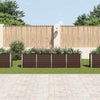 Braunes Hochbeet Evike 320x40x77cm (verzinkt)