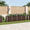 Braunes Hochbeet Evike 320x40x77cm (verzinkt)