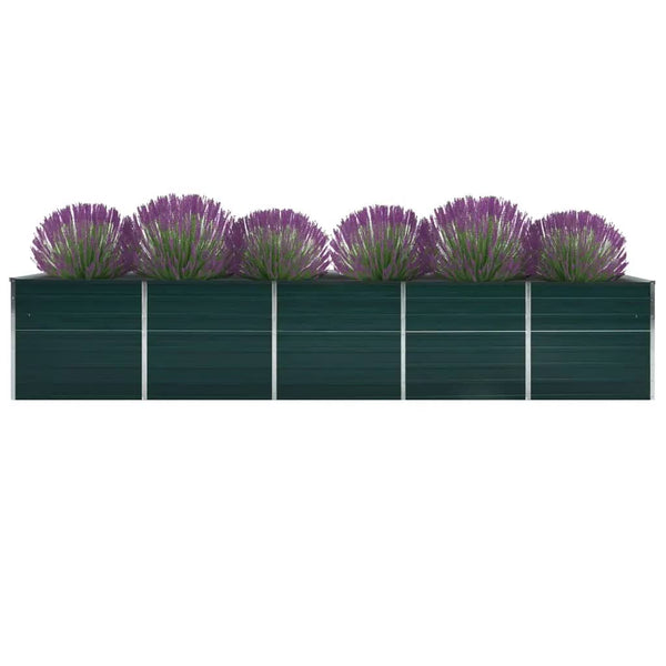 Grünes Hochbeet Iura 400x80x45cm (verzinkter Stahl)