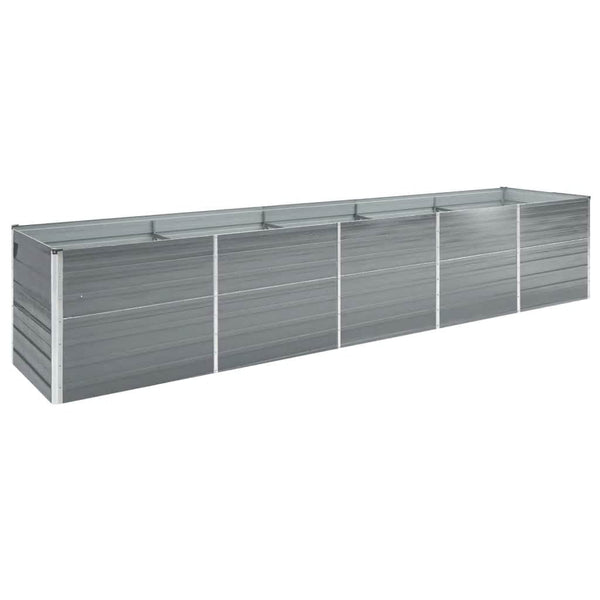Hareclia Hochbeet 400x80x77cm (verzinkter Stahl)