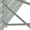 Erhöhtes Blumenbeet Evike 400x80x77cm (verzinkter Stahl)