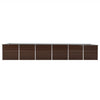 Erhöhtes Blumenbeet Evike 480x80x77cm (galv. Stahl)
