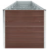Erhöhtes Blumenbeet Evike 480x80x77cm (galv. Stahl)
