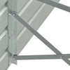 Erhöhtes Blumenbeet Evike 480x80x77cm (galv. Stahl)