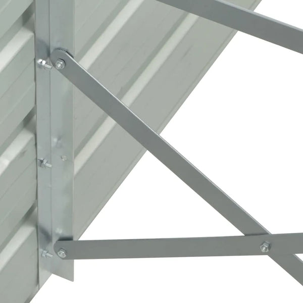 Erhöhtes Blumenbeet Evike 480x80x77cm (galv. Stahl)
