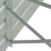 Graues Hochbeet Hareclia 600x80x45cm (verz. Stahl)