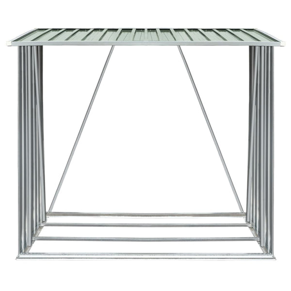 Grüner Geräteschuppen verzinkter Stahl Bietu 163x83x154cm