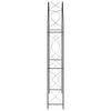 Schwarzer Gartenbogen Karll 150x34x240cm (Eisen)