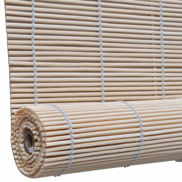 Natürliche Bambusrollos Rem 120x160cm (4 Stk.)