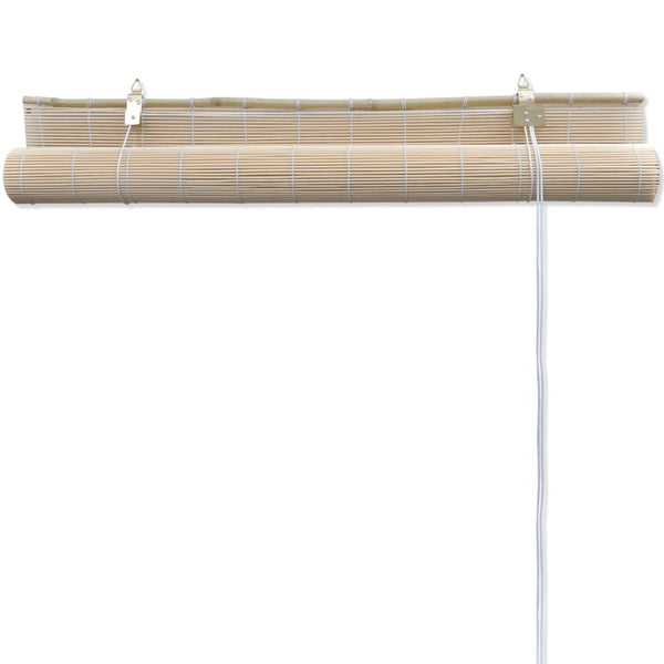 Natürliche Bambusrollos Rem 120x160cm (4 Stk.)