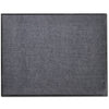 Graue PVC-Fußmatten Data 90x60cm (2 Stk.)