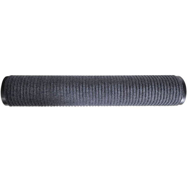 Graue PVC-Fußmatten Data 90x60cm (2 Stk.)