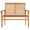 Gartenbank Breite 112cm (Teak)