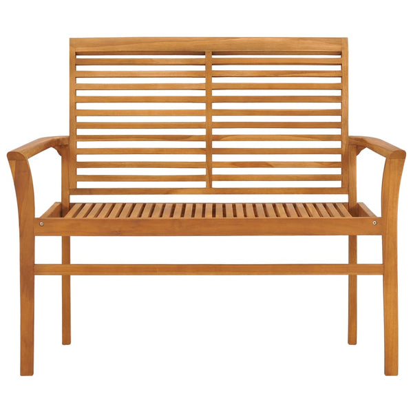 Gartenbank Breite 112cm (Teak)