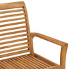 Gartenbank Breite 112cm (Teak)