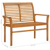 Gartenbank Breite 112cm (Teak)