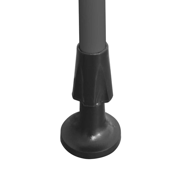 Antrasiitti sisäänkelattava markiisi led-valoilla Levente 150cm