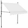 Kerma sisäänkelattava markiisi led-valoilla Levente 200cm