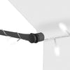 Kerma sisäänkelattava markiisi led-valoilla Levente 200cm