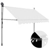 Kerma sisäänkelattava markiisi led-valoilla Levente 250cm