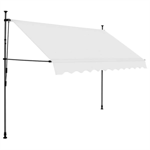 Kerma sisäänkelattava markiisi led-valoilla Levente 250cm