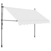 Kerma sisäänkelattava markiisi led-valoilla Levente 300cm