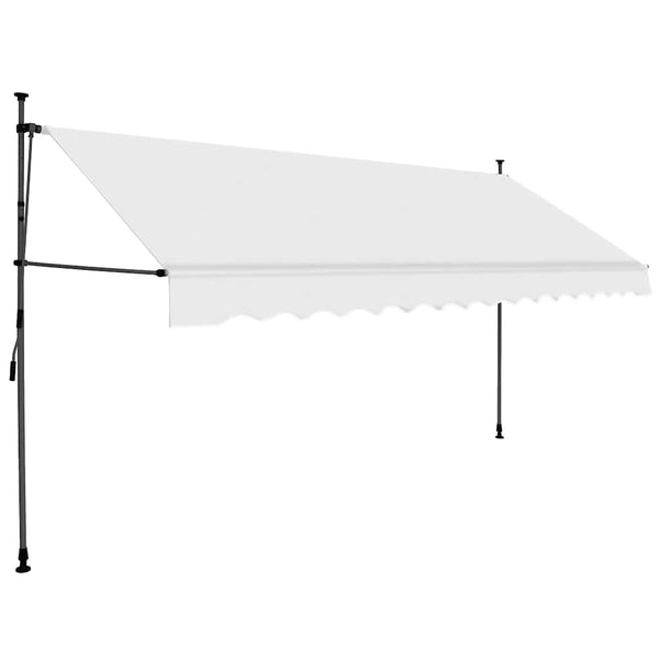 Kerma sisäänkelattava markiisi led-valoilla Levente 350cm
