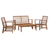 Gartensofa-Set Panaghiotis (4-teilig, Akazienholz)